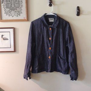 Flax Linen Chore Coat